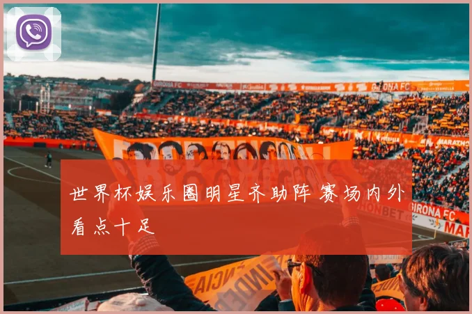 世界杯娱乐圈明星齐助阵 赛场内外看点十足